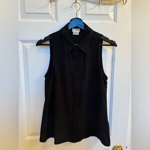 Coincidence & Chance Sleeveless Button-Down Blouse from Urban Outfitters, Size S